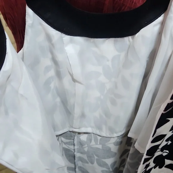 Jones Wear Dress SZ 6 Black/White Dress - Picture 9 of 11